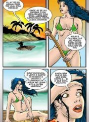 Naufrago sedutor – quadrinhos da seiren