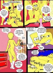 Simpsons – marge no bar