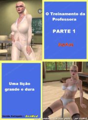 O treinamento da professora – porno 3d